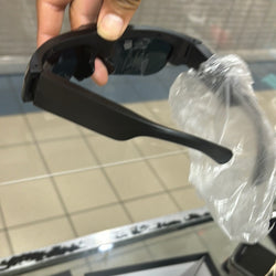 Smart glasses camera + audio