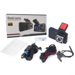 Dual lens vehicle blackbox dvr